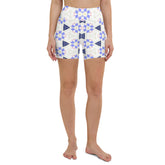 Cosmic Diamond Dreams Yoga Shorts
