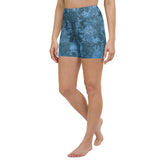 Patchwork Patterns Yoga Shorts