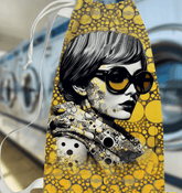 Artistic design pattern on a durable laundry bag