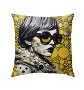 Artistic Accomplishments Outdoor Pillow - Beyond T-shirts