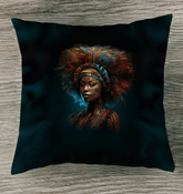 Artistic Ambition Outdoor Pillow - Front View
