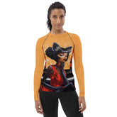Artists Embody Passion Women's Rash Guard