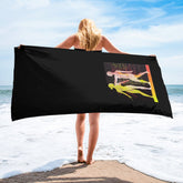 Elegant Balletic Tapestry Towel with Intricate Design for Bathrooms