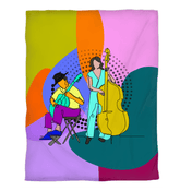 Band Of Musicians Duvet Cover - Beyond T-shirts