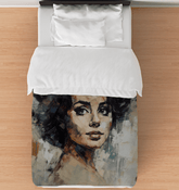 Elegant Baroque Brushes Duvet Cover in rich, detailed design for a luxurious bedroom makeover.