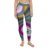 Black and White Yoga Leggings - Beyond T-shirts