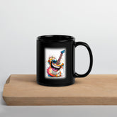 Saxophonist’s Smooth Sip Black Mug