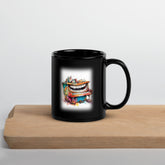 Rapper’s Rhythmic Relaxation Black Mug