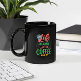 Minimalist Typography Coffee Mug - Beyond T-shirts