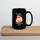 I Need Vitamin K H And L Black Glossy Mug