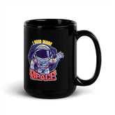 Cosmic Dreams Black Glossy Mug - Beyond T-shirts