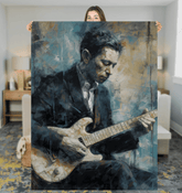 Bluesy Breakthrough Sherpa Blanket - Beyond T-shirts