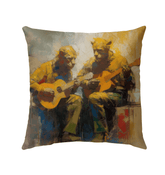 Bluesy Brilliance Outdoor Pillow - Beyond T-shirts