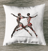 Bold Women s Dance Expression Outdoor Pillow - Beyond T-shirts
