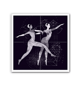 Bold Women's Dance Performance Wrapped Canvas - Beyond T-shirts