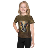 CB3-08 Kids Crew Neck T-Shirt in vibrant colors.