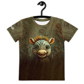 CB3-30 Kids Crew Neck T-Shirt - Front View.