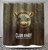 Modern Bathroom Curtain with CB3-30 Design