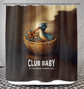 CB3-68 stylish shower curtain with a waterproof feature for modern bathrooms