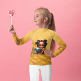 CB5-24 Kids Rash Guard Front View