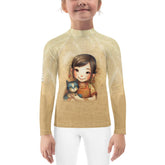 CB5-28 Kids Rash Guard Front View