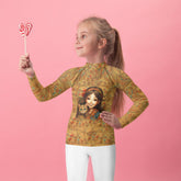 Kids Rash Guard in Blue