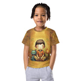 CB6-28 Kids Crew Neck T-Shirt Front View