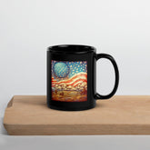 Celebratory Artworks Black Glossy Mug - Beyond T-shirts