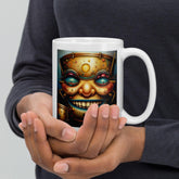 Cherry Blossom Boulevard White Glossy Mug - Beyond T-shirts