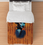 Coloring Corner Comforter - Twin in Bedroom.