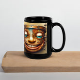 Cosmic Carousel Black Glossy Mug - Beyond T-shirts