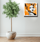 Creative Curiosities abstract art canvas in vibrant colors