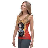 Creativity Breeds Diversity Sublimation Tank Top Front View