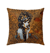 Doodle Domain Outdoor Pillow - Front View