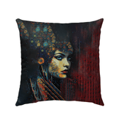 Doodle Dreams Outdoor Pillow - Front View