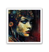 Doodle Dreams canvas close-up, showcasing artistic details.