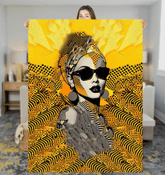 Doodle Dreamscape Sherpa Blanket - Beyond T-shirts