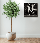 Dramatic Balletic Style Canvas Art