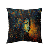 Drawing Dimensions II Outdoor Pillow - Front View