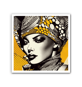 Drawn Depths Wrapped Canvas - Living Room Wall Art