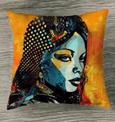 Drawn Distinctions Outdoor Pillow - Beyond T-shirts