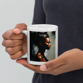 Electro Beats White glossy mug - Beyond T-shirts
