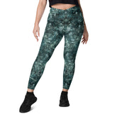 Enchanted Eyes leggings with side pockets for convenience.
