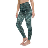 Enchanted Eyes Yoga Leggings with vibrant pattern detail.