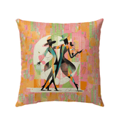 Enraptured Women s Dance Form Outdoor Pillow - Beyond T-shirts
