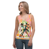 Enraptured Women's Dance Form Sublimation Cut & Sew Tank Top - Beyond T-shirts