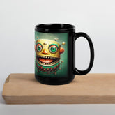 Fantastical Drum Black Glossy Mug - Beyond T-shirts
