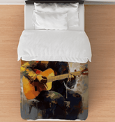 Fingerstyle Flourish Comforter - Twin - Beyond T-shirts