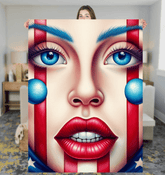 Freedom Reigns Sherpa Blanket - Beyond T-shirts