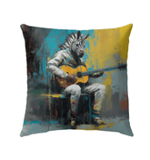 Fretboard Fantasia Outdoor Pillow - Beyond T-shirts